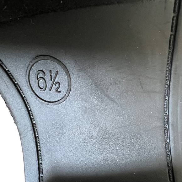 SM New York NWOT Knit Black Ankle Boots Size 6.5 - Picture 10 of 10